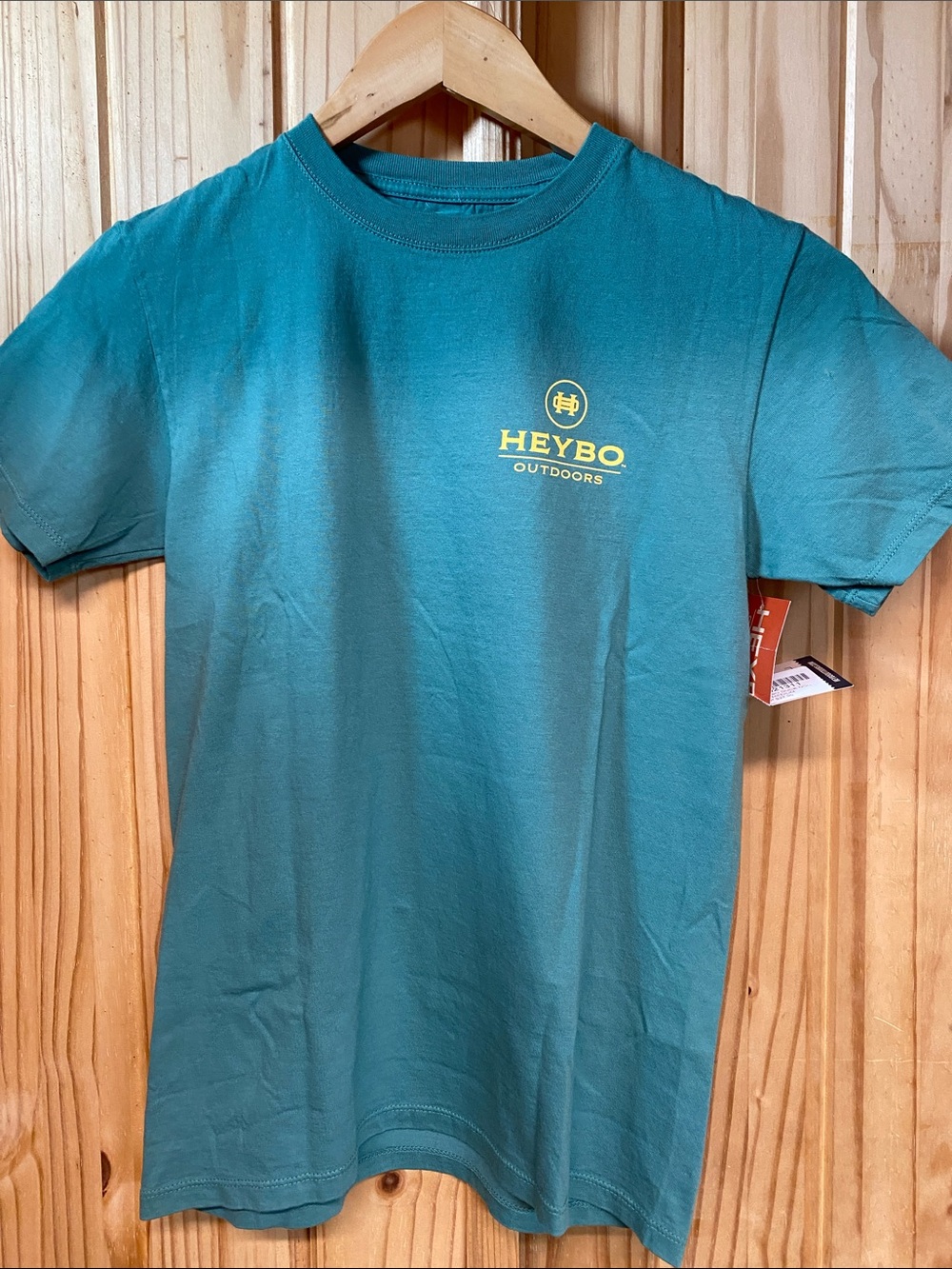 Heybo Outdoors Kids Short Sleeve T‑Shirt in Teal